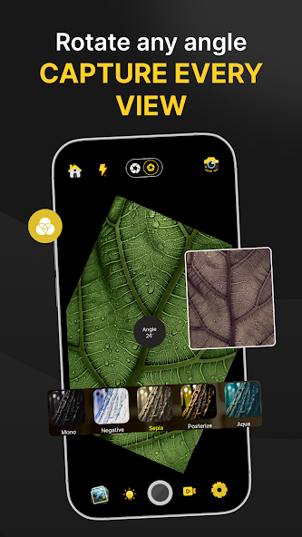 Image rotation and filters